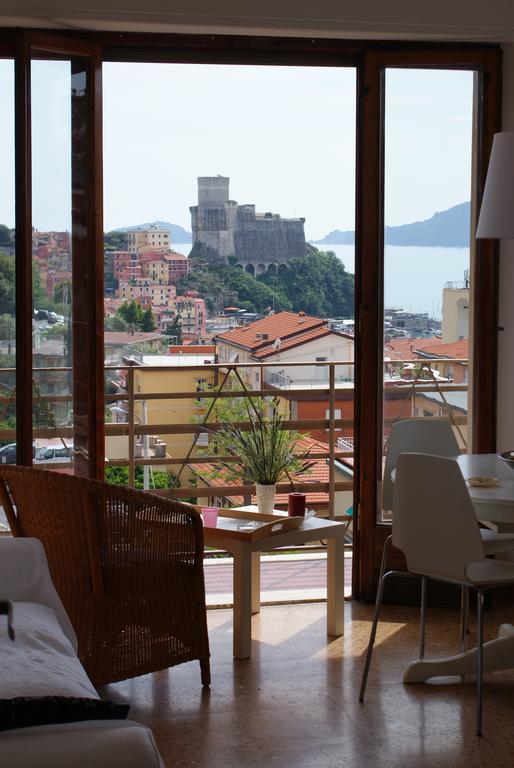 Apartament Il Terrazzo Sul Castello Lerici Zewnętrze zdjęcie